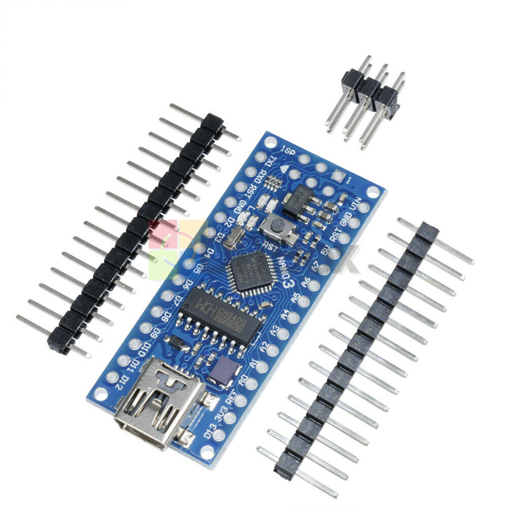 Nano V3.0 ATmega168 CH340G 5V 16M USB Mikro-controller Development board