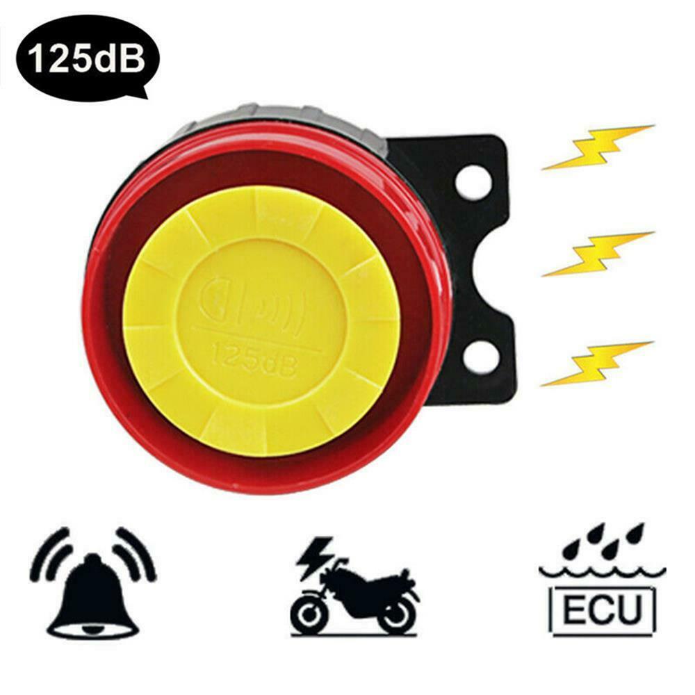 12V Motorcycle Scooter Start Anti-Theft Security Alarm System 2 Remote Control
