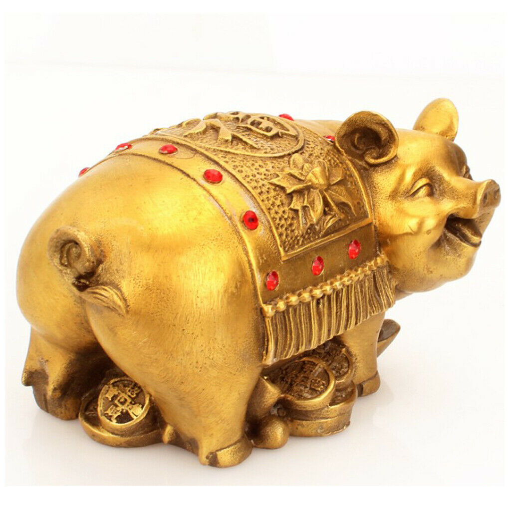 Chinese Zodiac Pig Year Golden