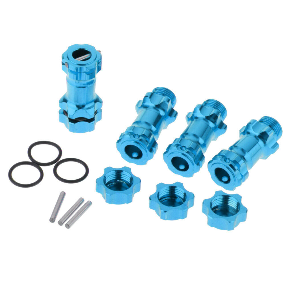 M30 17mm Wheel Hex Adapter Wheel Hub Hex Drive Connection for HPI HSP Blue