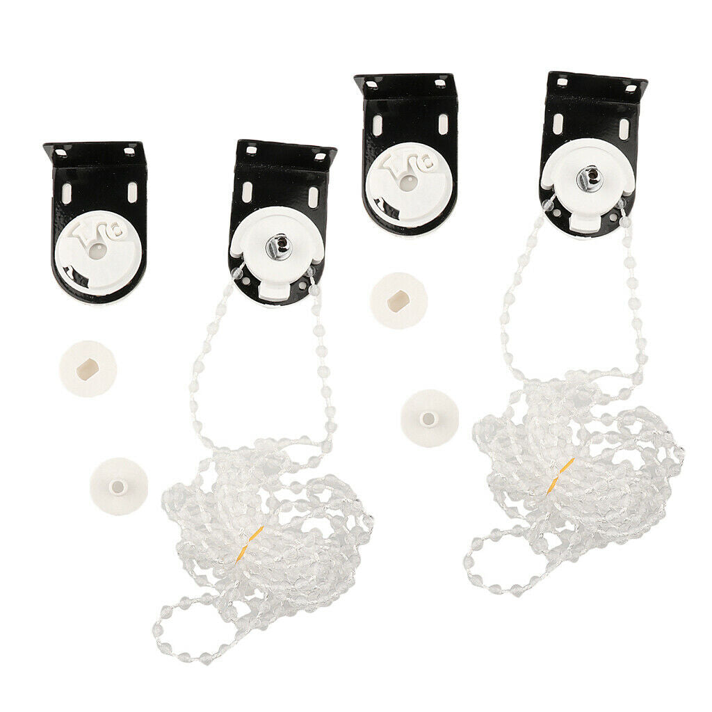 2 Set Plastic Roller Shade Clutch Set U Shape Clutch Bracket Cord Repair Kit