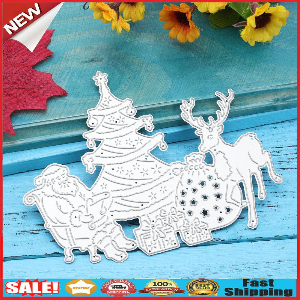 Metal Cutting Dies Stencils for DIY Scrapbooking Photo Album Santa Claus @