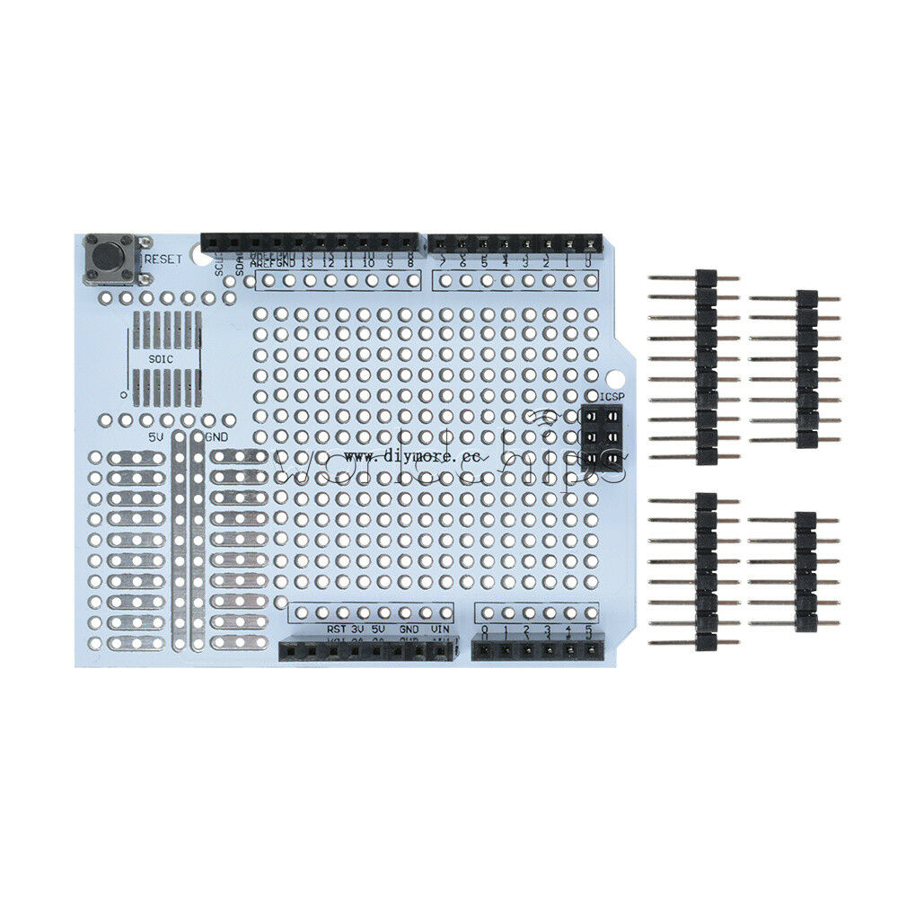 DIY Prototype PCB Protoshield for Arduino UNO R3 Mega 1280 2560 328 Shield Board