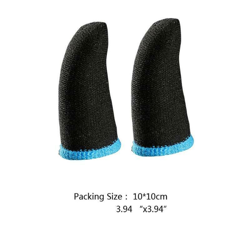 Gaming Finger Sleeve Touchscreen Finger Sleeves for Mobile Phone Tablet Devices