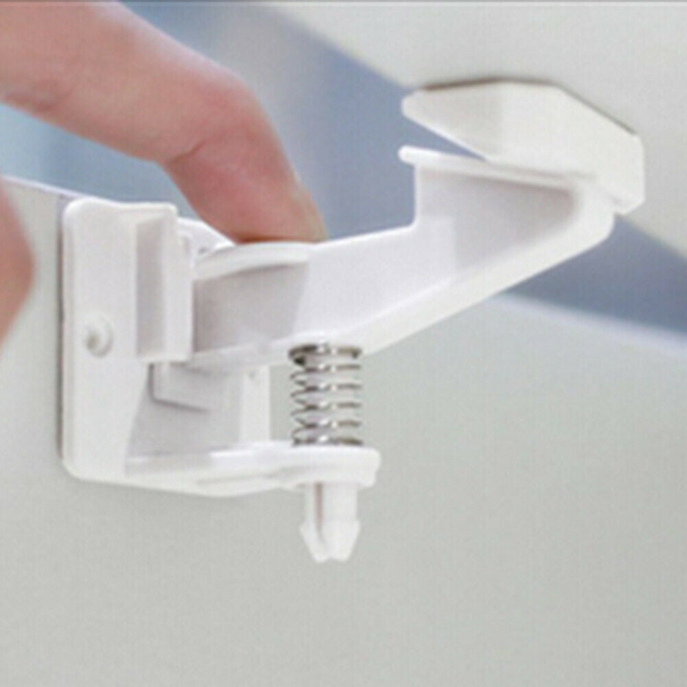 10pcs Baby Security Hand Protector Plastic Safety Drawer Door Cabinet Lock @