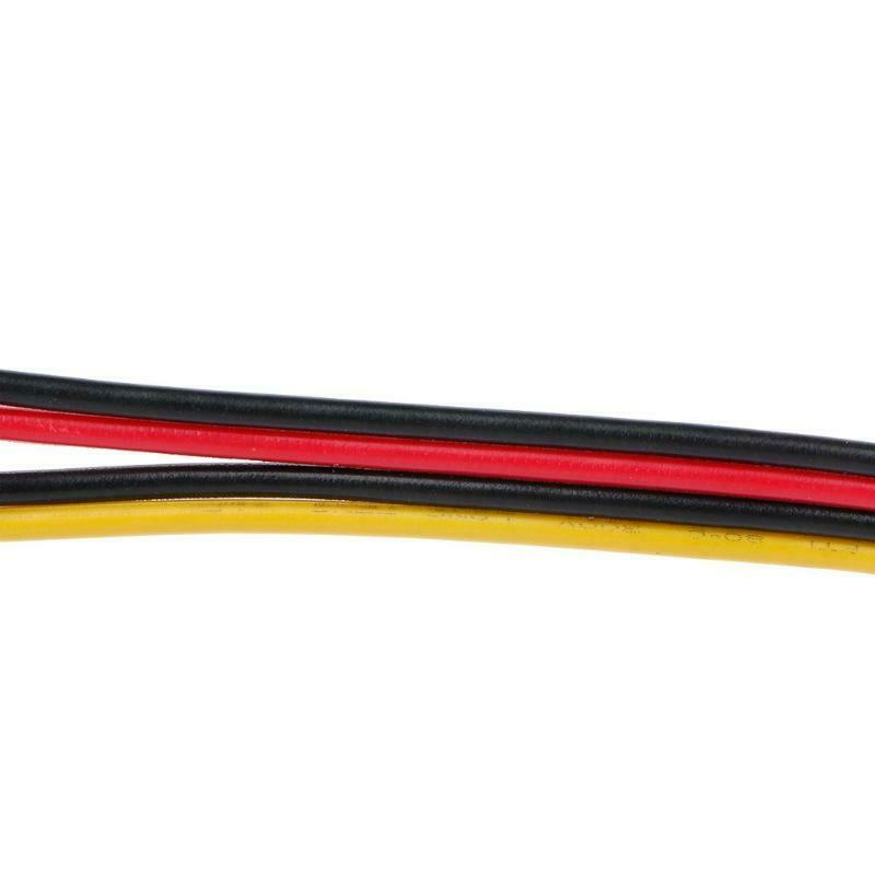 4-Pin FDD Floppy Male To 15-Pin SATA Female Converter Adapter Power Cable Cord