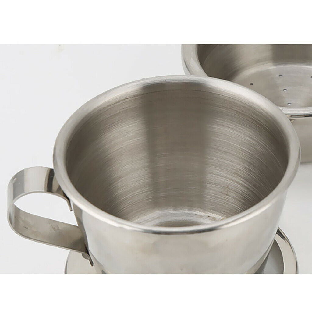 Stainless Steel Coffee Filter with Holder And Handle