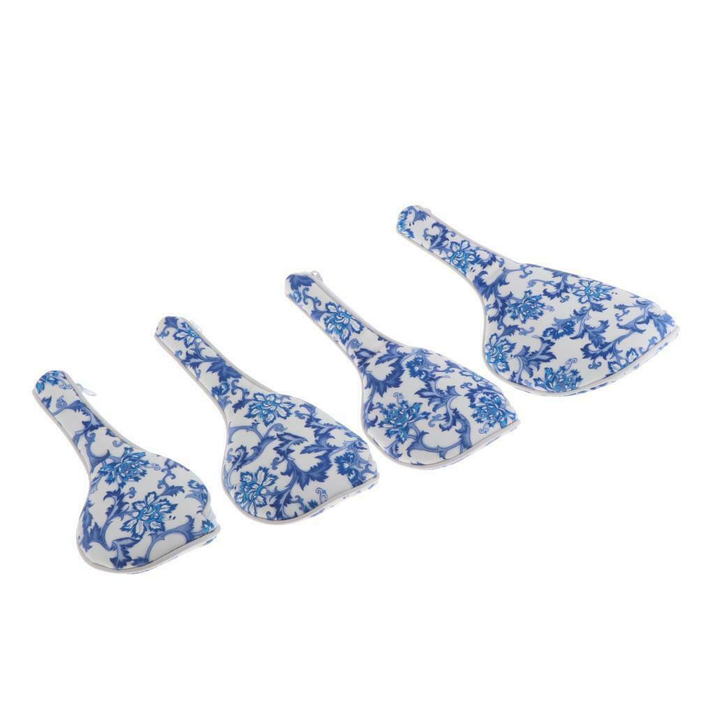 4Pcs Golf Wood Head Cover Zipper Universal Driver Headcover Sleeve Cover
