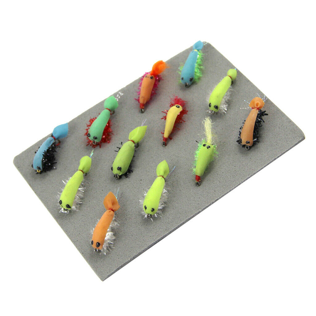 12pcs ,  Fly   Fishing   Lures   Shrimp   Flies   Trout   Salmon   Flies