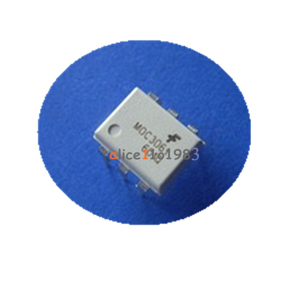 5pcs  MOC3061 DIP-6 Zero-Cross Optoisolators Transistor