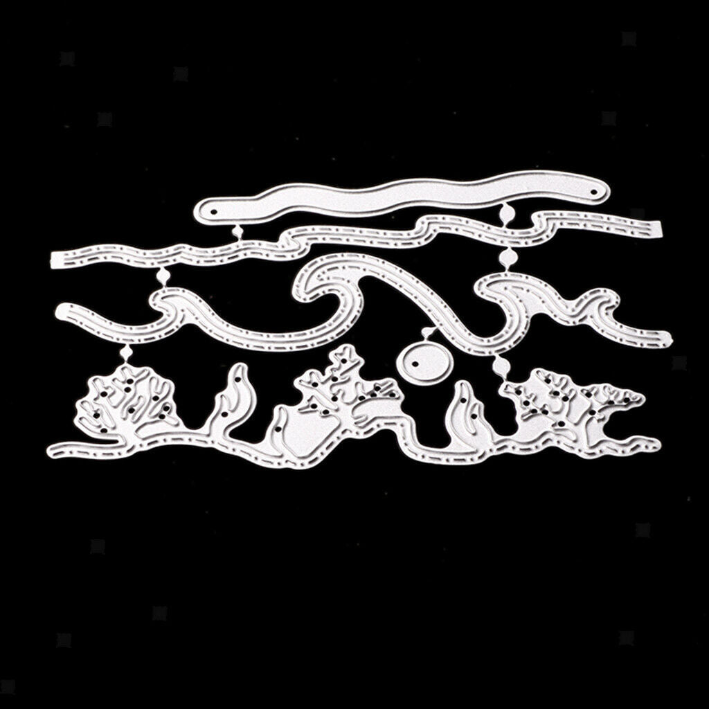 Lacework Metal Cutting Dies, Die Cuts Emboss Stencils For Scrapbook Decor