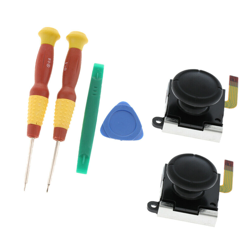 2x Analog Joystick Sensor & Triwing Screwdrivers For Nintendo Switch Joy-con