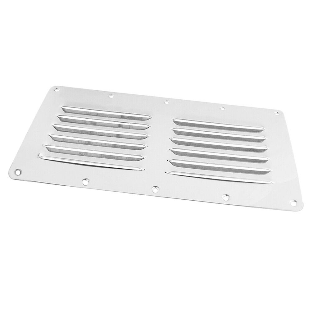 3pcs Stainless Steel Square Air Vent Louver Boat Ventilation Hatch Replacement
