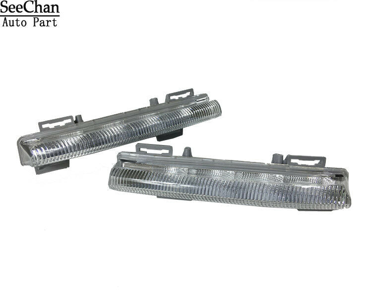 Qty2 Front Bumper DRL Fog Lights Left Right Fit Mercedes Benz  W204 W212 R172