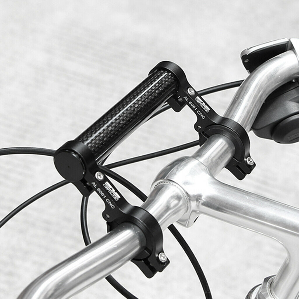 Bike Handlebar Extender Dual Clamp Bracket Mountain Road Bicycle Cycling Riding