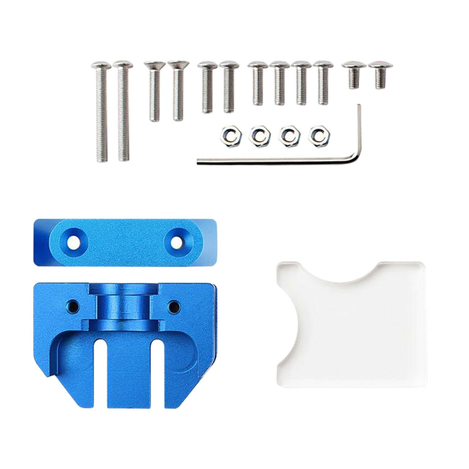 Extrusion Head Install Set Mounting Plate Gasket Screw Nut Wrench for CR-10