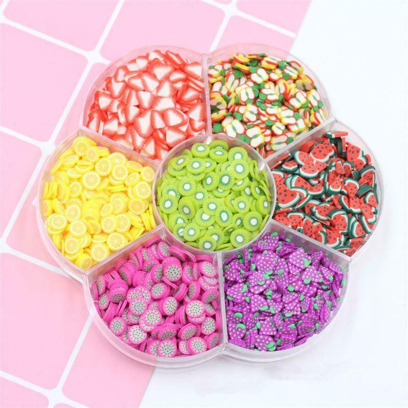 Assorted Fruit Slices 90g Wheel - Slime Supplies/Slime Acessories/Slime Add ins