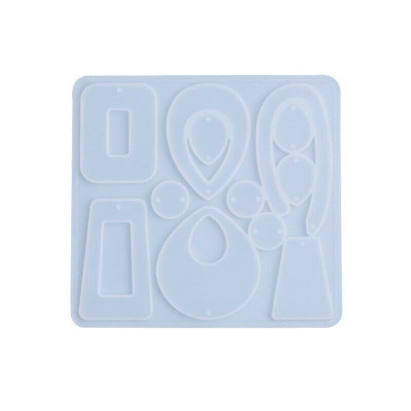 DIY Crystal Epoxy Mold Pendant Silicone Mold Keychain Listing Jewelry Res.l8