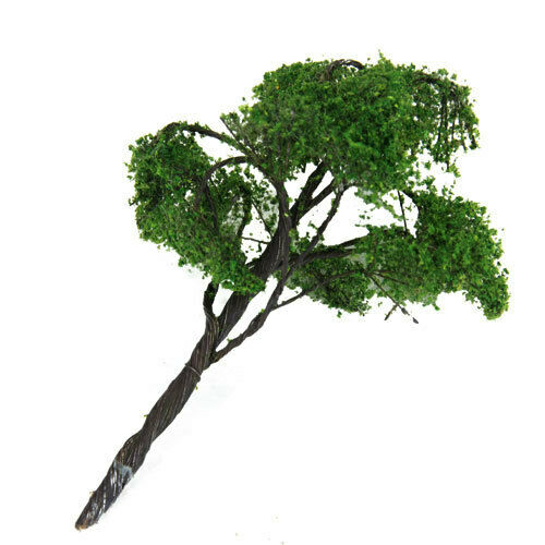 3Pc 4.72inch Metal Wire Elm Tree Models For Train Railway Landscape Building