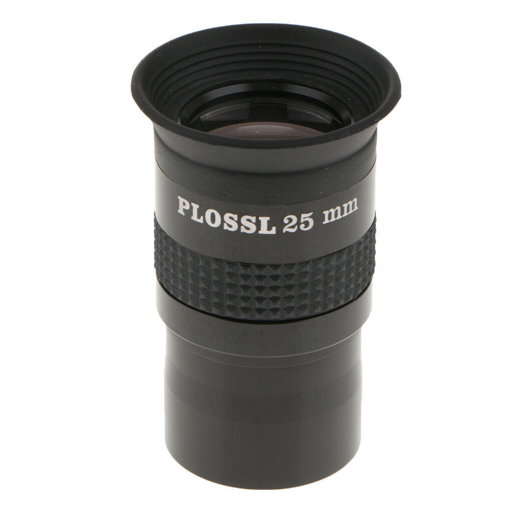 1.25”/31.7mm Plossl 25mm Fully Multicoated Eyepiece for Astronomy Telescope