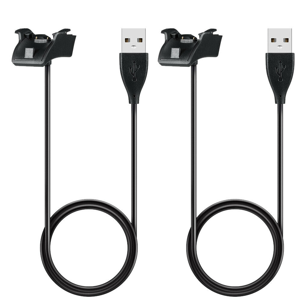 2Pack Replacement USB Charging Cable Clip Dock for   Honor Watch Band 3
