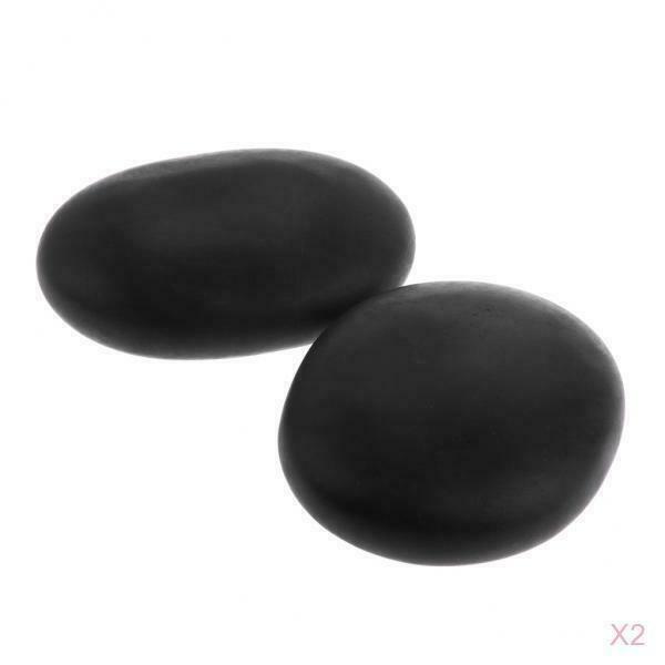 4pcs/ lot Large Hot Spa Rock Basalt Stones Massage   Natural Stone 10x8cm