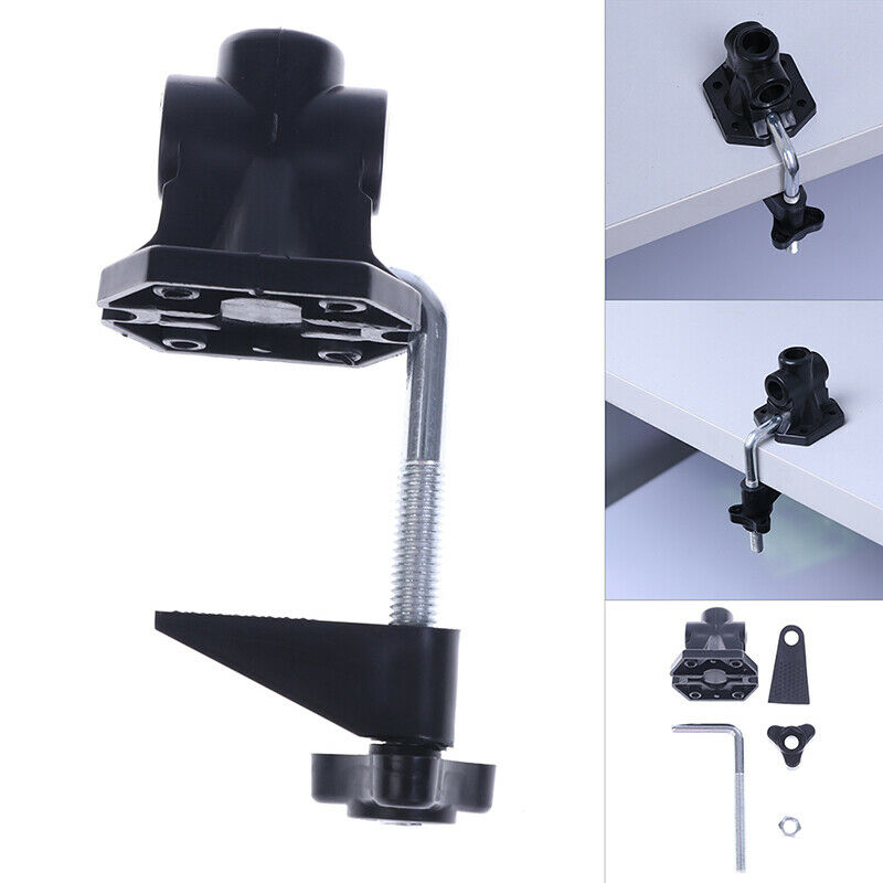 DIY Fixed Desk Lamp Clip Fittings Screw Camera Flash Holder Fit for Mic S.l8