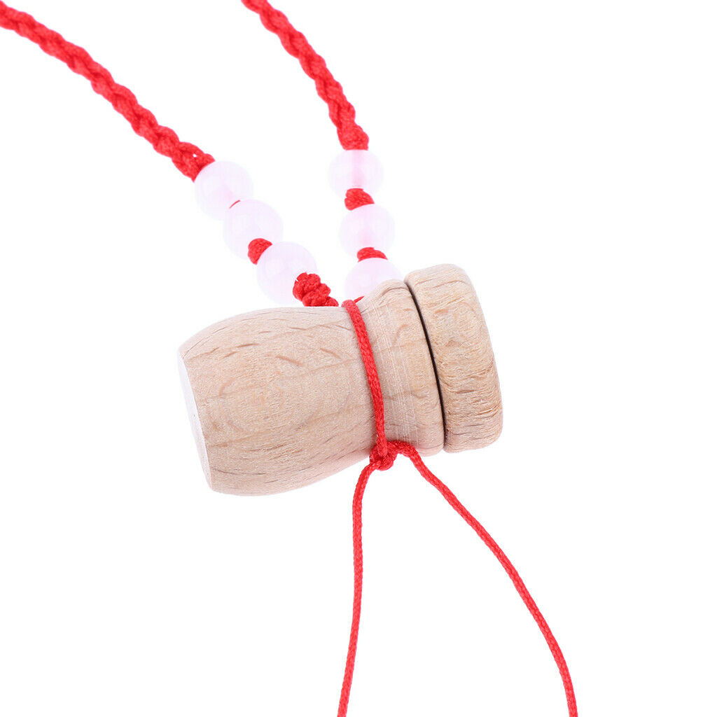 10pcs Fashion Beech Wood Essential Oil Diffuser Necklace Aromatherapy Oils