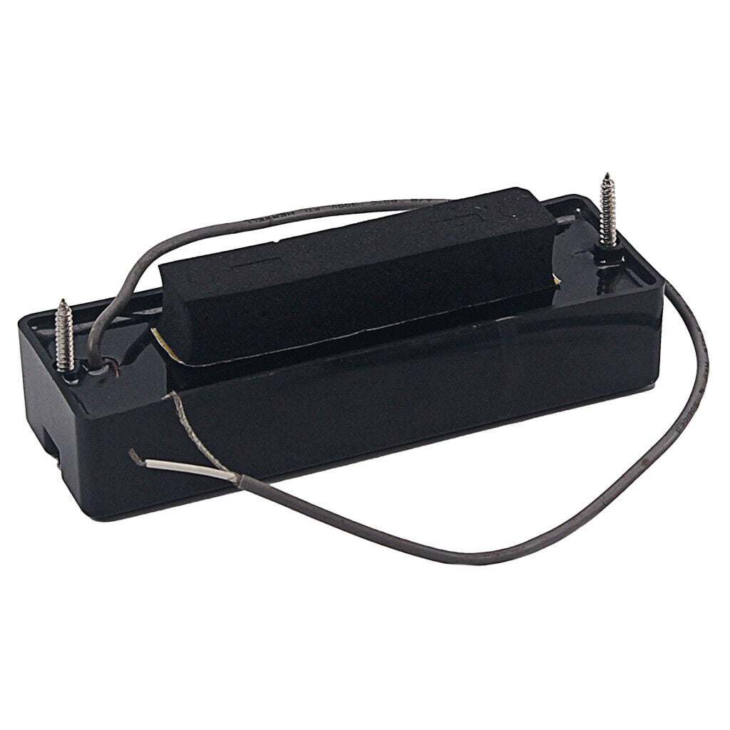 1pc Sealed Humbucker Pickup for 5 String Electric Bass Guitar, Black