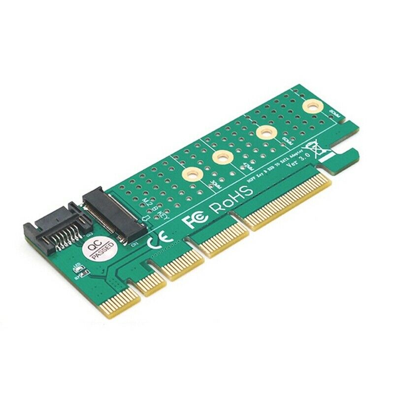 M.2 to SATA PCI-E KEY B SSD Adapter Converter Card SATA Cable Kit E3Q4