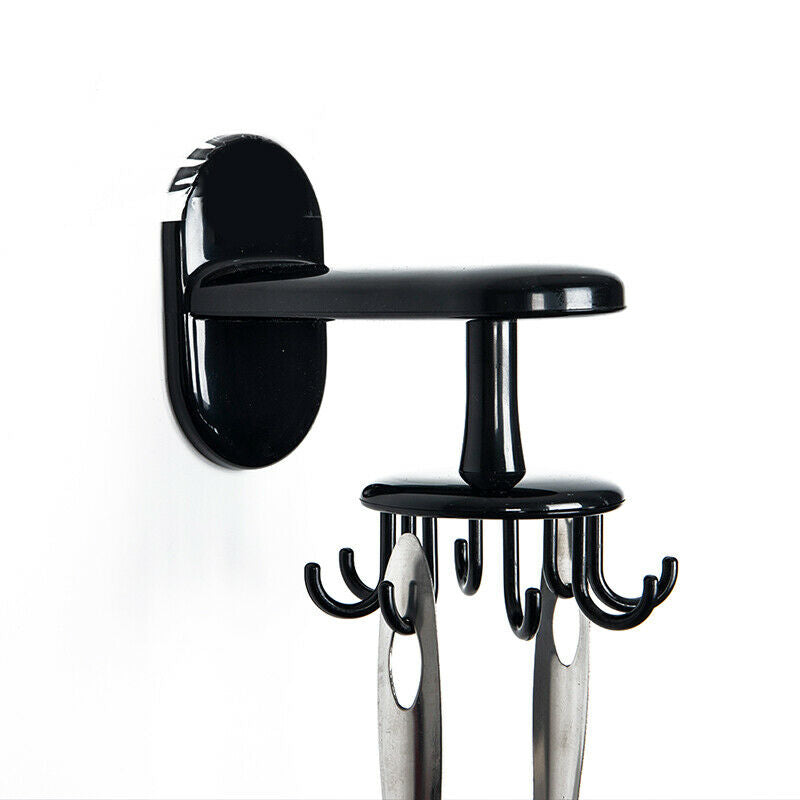 Hooks Rotating Rack Cabinets Self-adhesive Hanger Hook Bathroom Towel HangerBDA