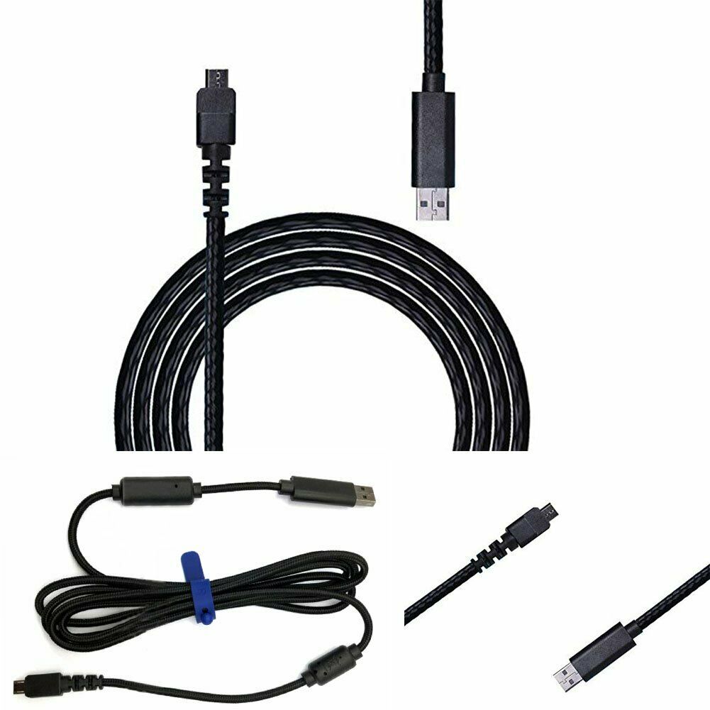 2M USB Charging Cable Wire Cord for PS4 Microsoft Xbox One Gamepad Controller