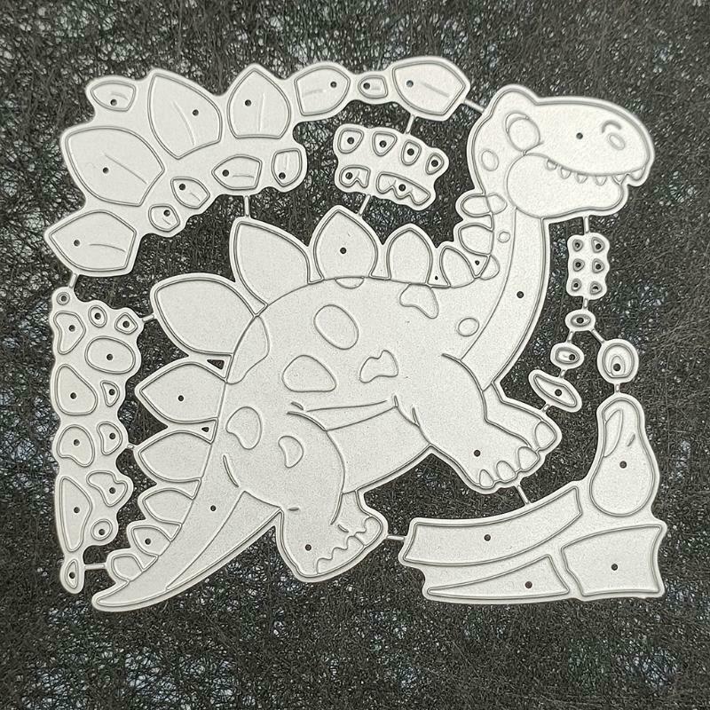 Stegosaurus DIY Embossing Stencil Carbon Steel DIY Album Paper Card Mould