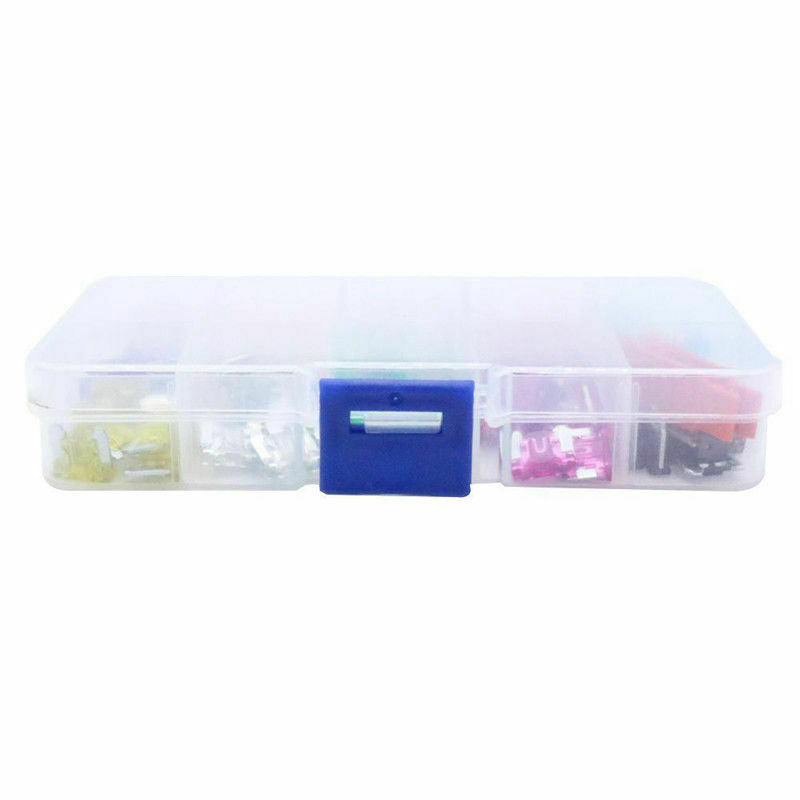 100pcs Assorted Auto Car Micro Blade Fuse Set 3/5/7.5/10/15/20/25/30/35/40A