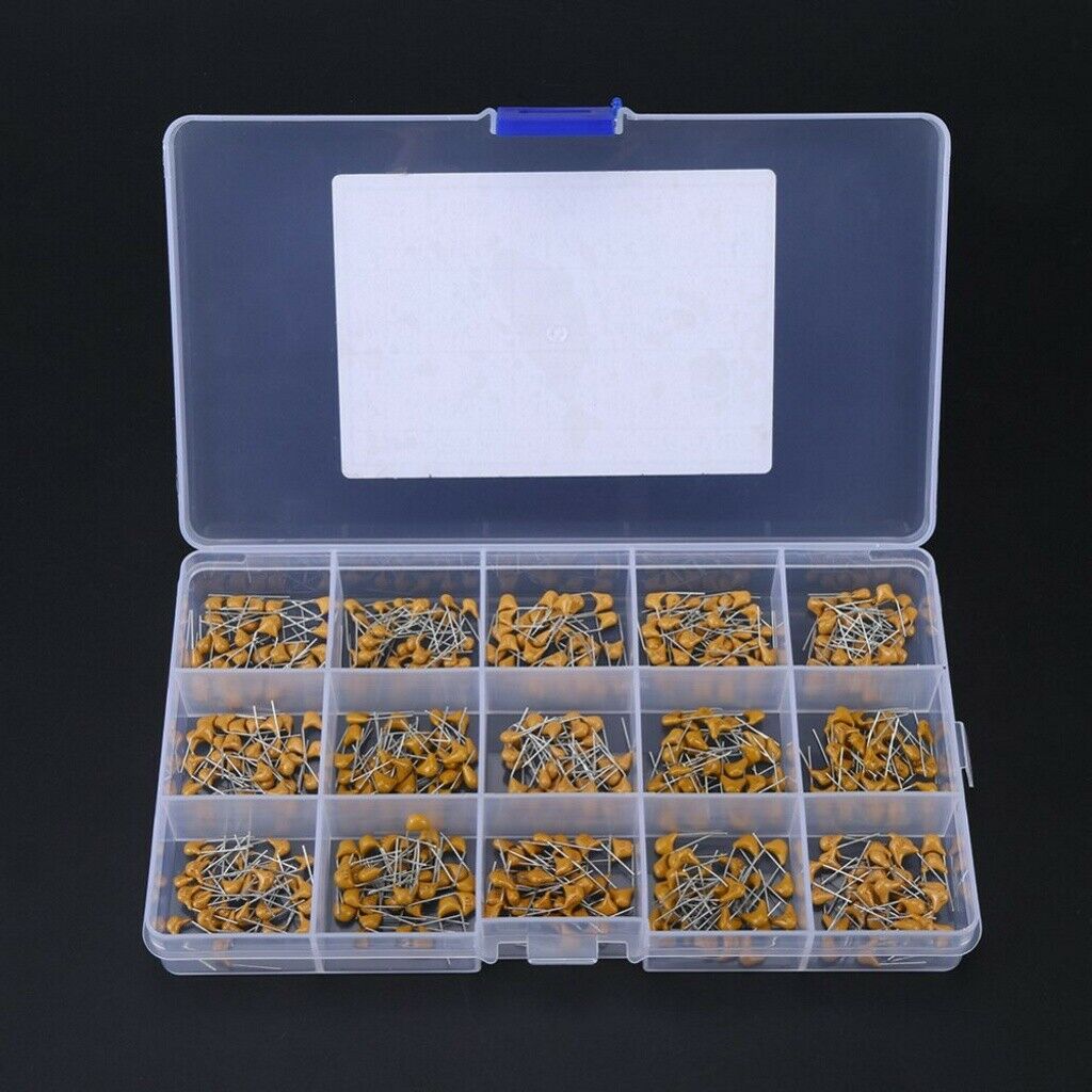 450pcs 50V-100NF 50V Ceramic Capacitor Assorted kit Multi-layer Assortment Set