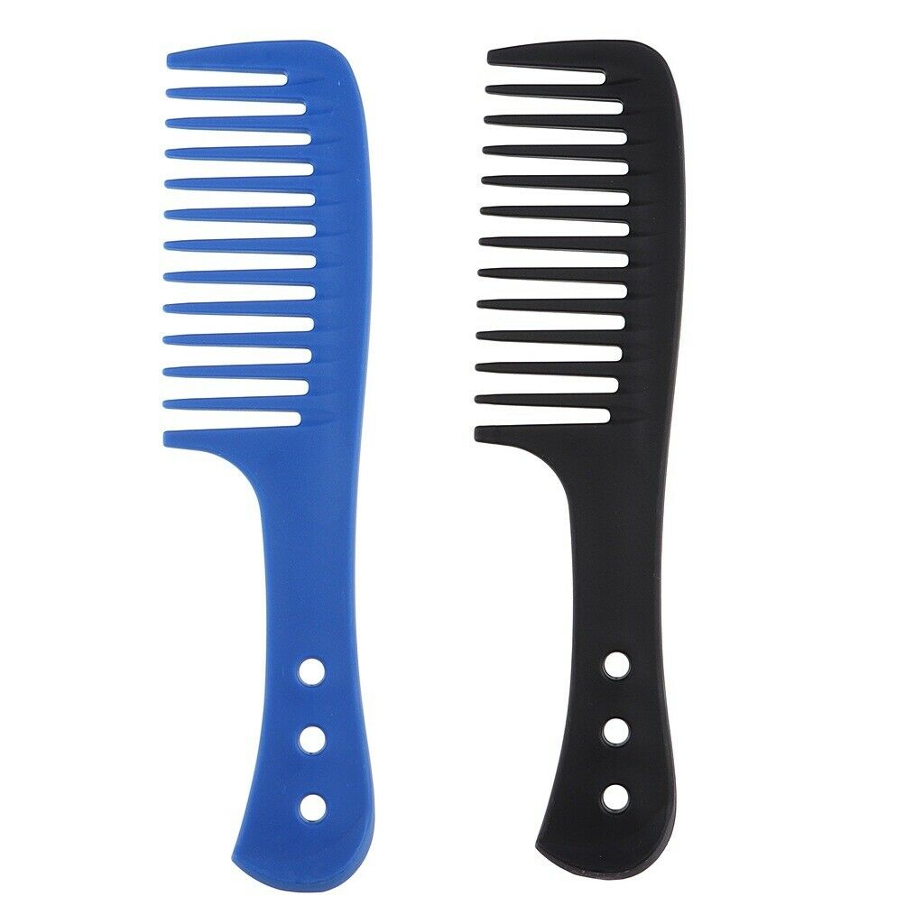 2pcs Wide Tooth Comb, Resistant Detangling Comb,Scalp Massage