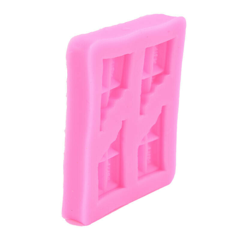 Chocolate Candle Mold Making DIY Soap Dessert Silicone Mold Fondant Baking Mo Qx