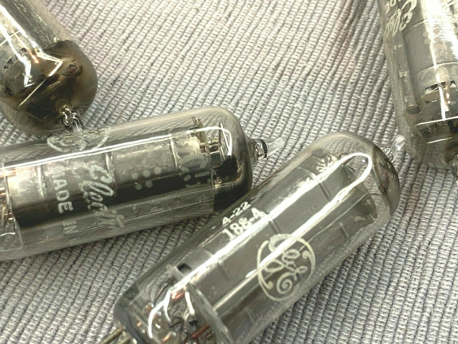 4pcs - GE 50C5  Vacuum tube - Untested