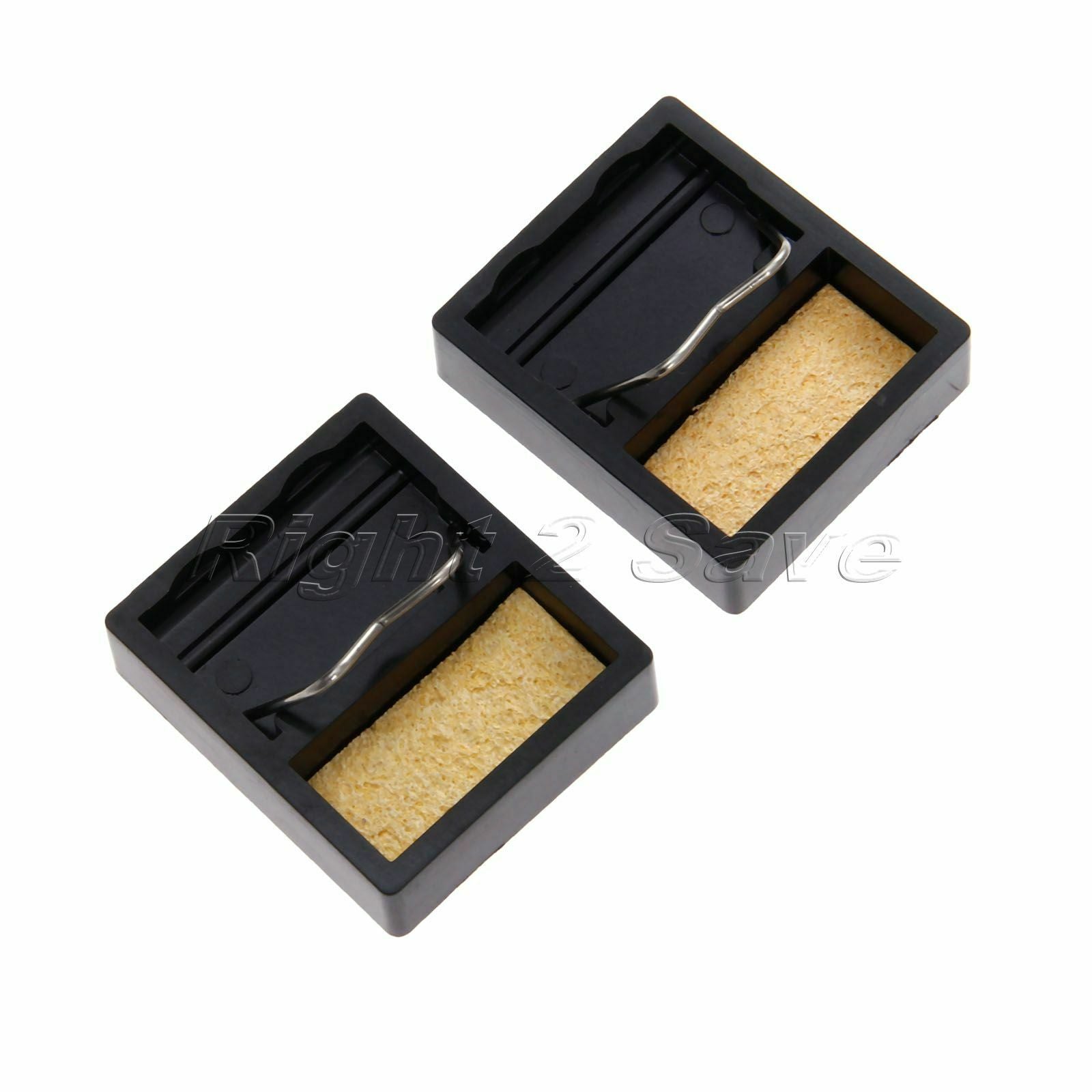 Lightweight Soldering Iron Gun Pencil Stand Holder Support Base Solder Sponge 2X