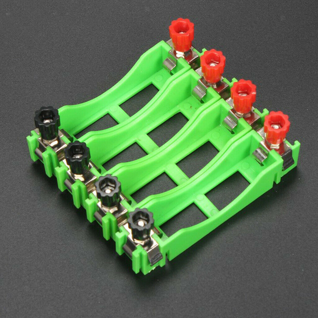 10 Pcs AA Cell Battery Storage Holder DIY Connector