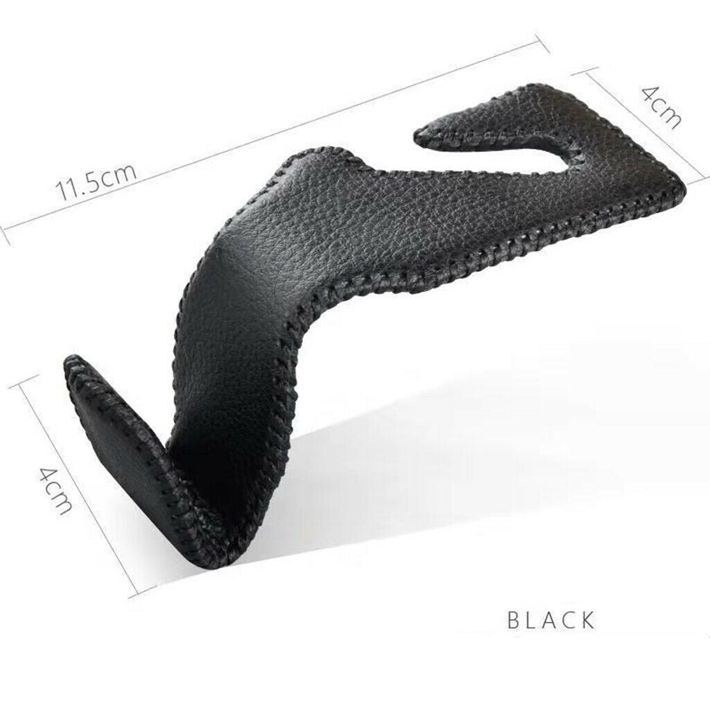 2x Universal Car Seat Headrest Hook Back Seat Purse Bag Handbag Hanger