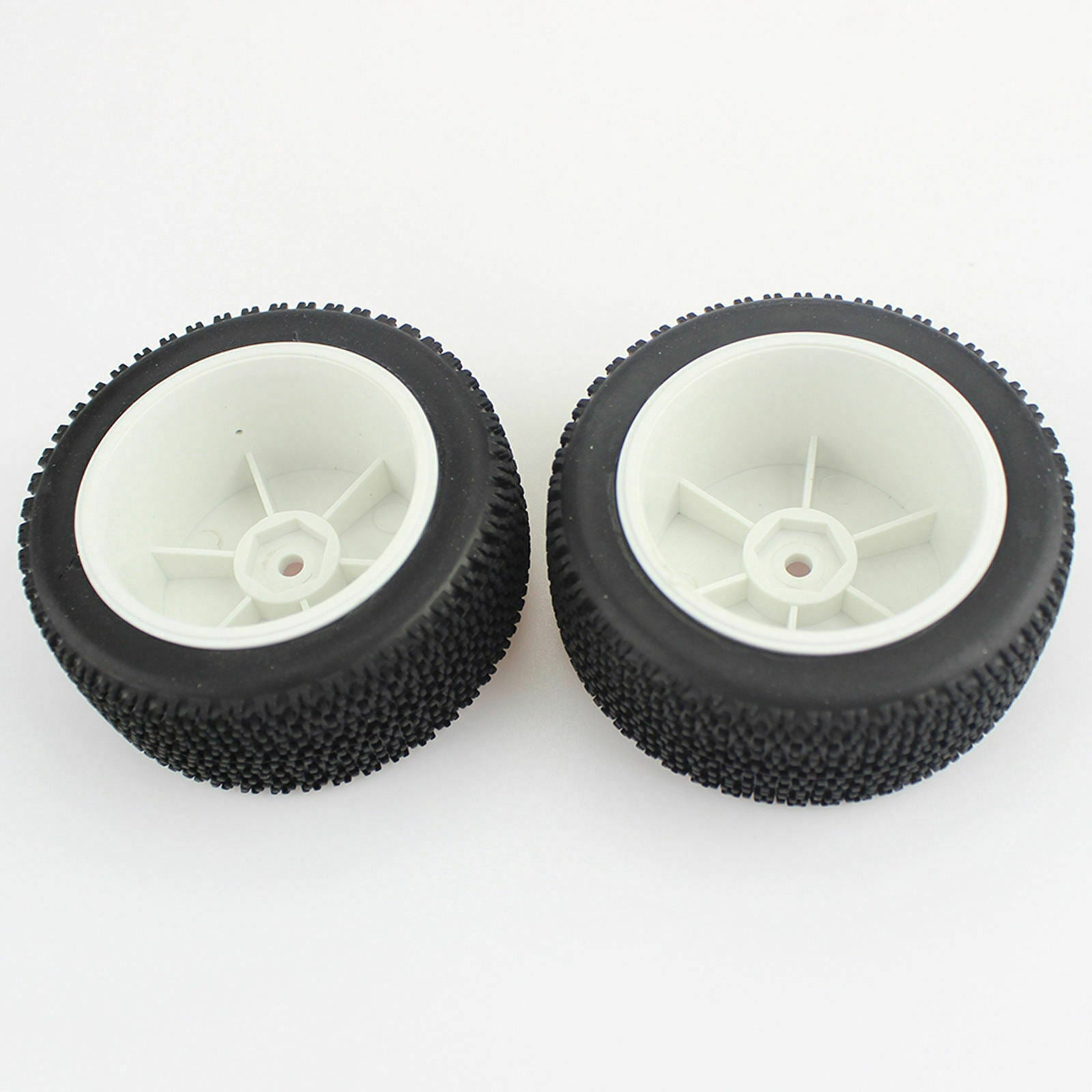 1/set RC Car 73mm Rear Wheel Tire Tyre for WLTOYS 124019 1/12 RC Car Buggy