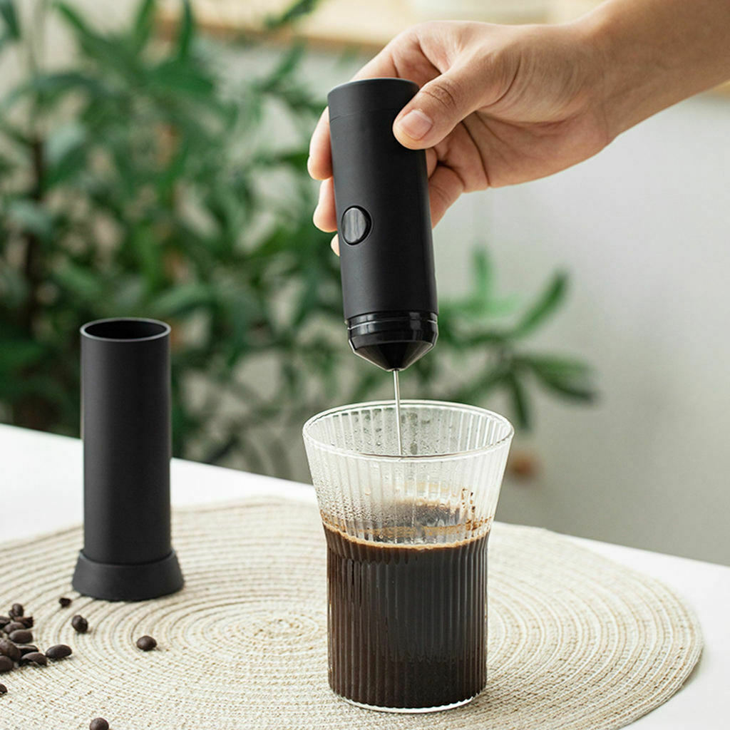 Egg Beater Multifunction Handheld Milk Coffee Blender Coffee Mixer for Cafe