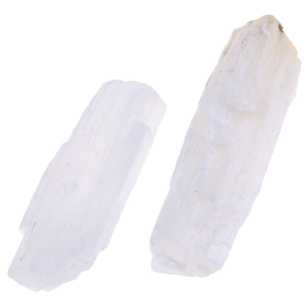 2xNatural Crystals  Stone Class Teaching Specimen Gypsum stone