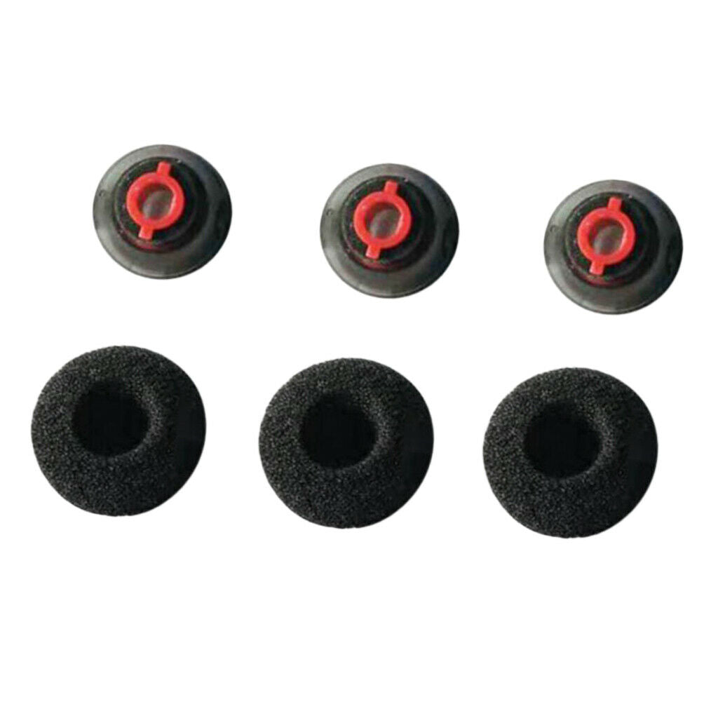 6pcs In-Ear Headphone Earbuds Tip Cover Silicone Ear Plug for Voyager Legend