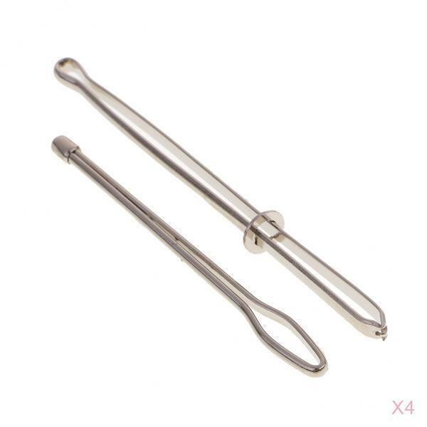 8Pcs Easy Pull Bodkin Threader Tweezers Sewing Machine Insert Elastic Ribbon