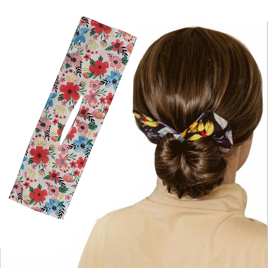 Women Deft Bun Hair Bands Headband Braider Maker Easy To Use Accessories Z