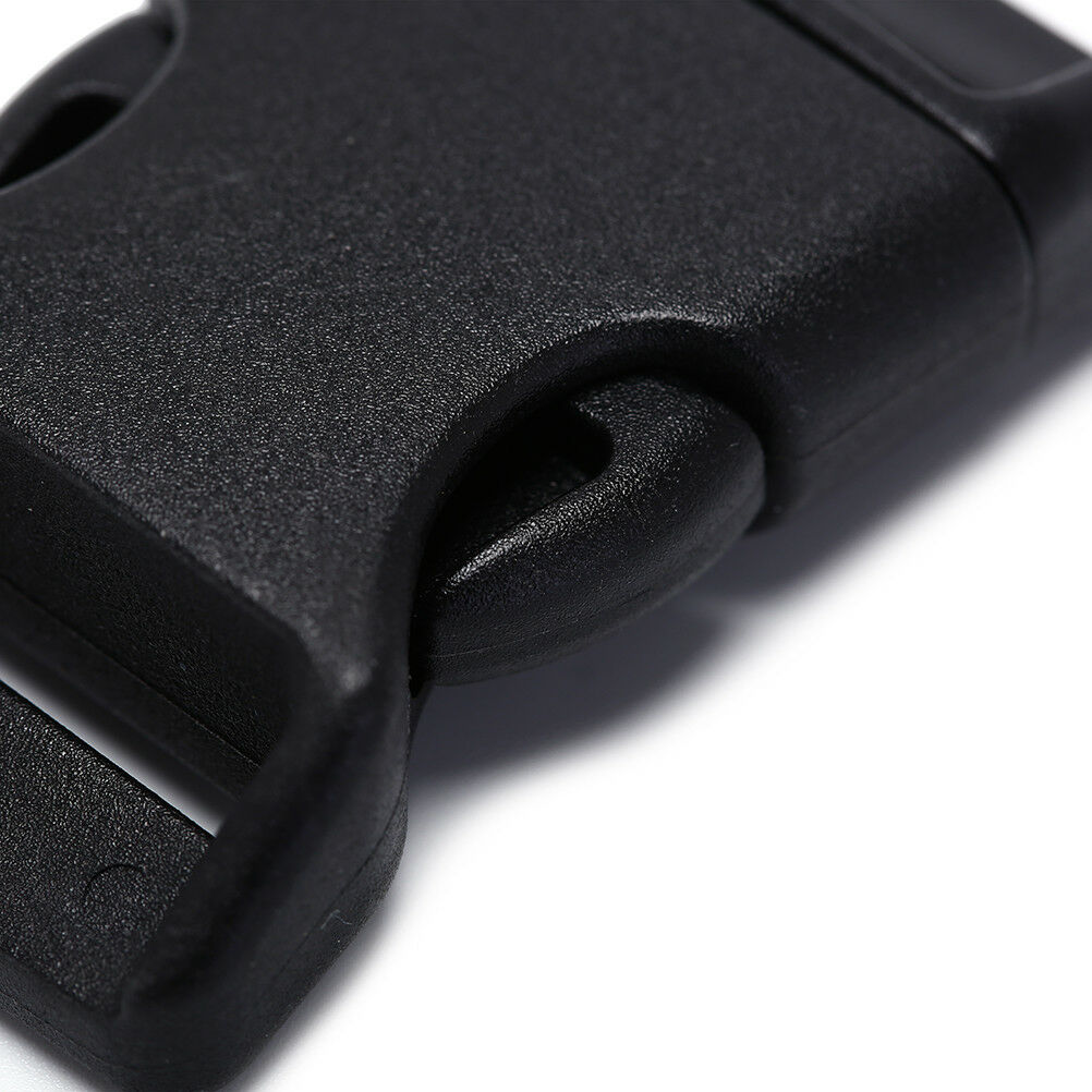 10x 25mm plastic side quick release buckles for webbing bag strap clips bl.l8