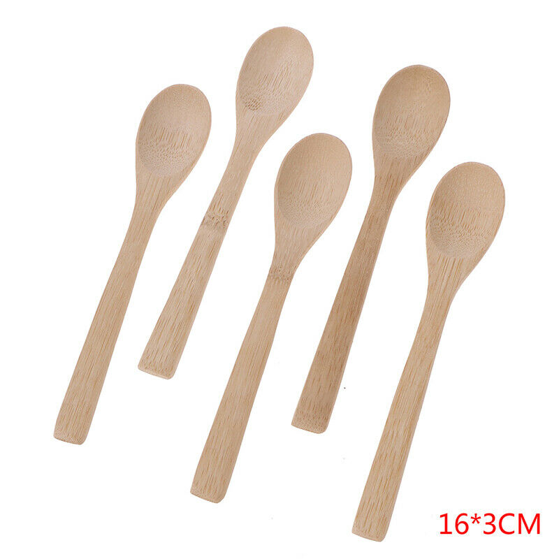 5Pcs 16*3cm Jam Spoon Honey Spoon Coffee Spoon Teaspoon Kitchen Condiment.l8