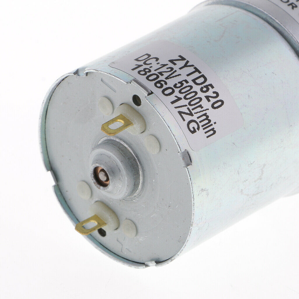 DC12V 100RPM Electric Gear Motor 6mm Shaft High Torque Speed Reduce Gear Motor